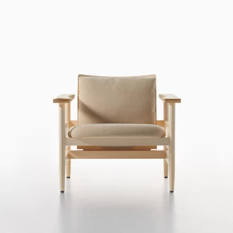 sombra lounge chair with cushion and upholstery