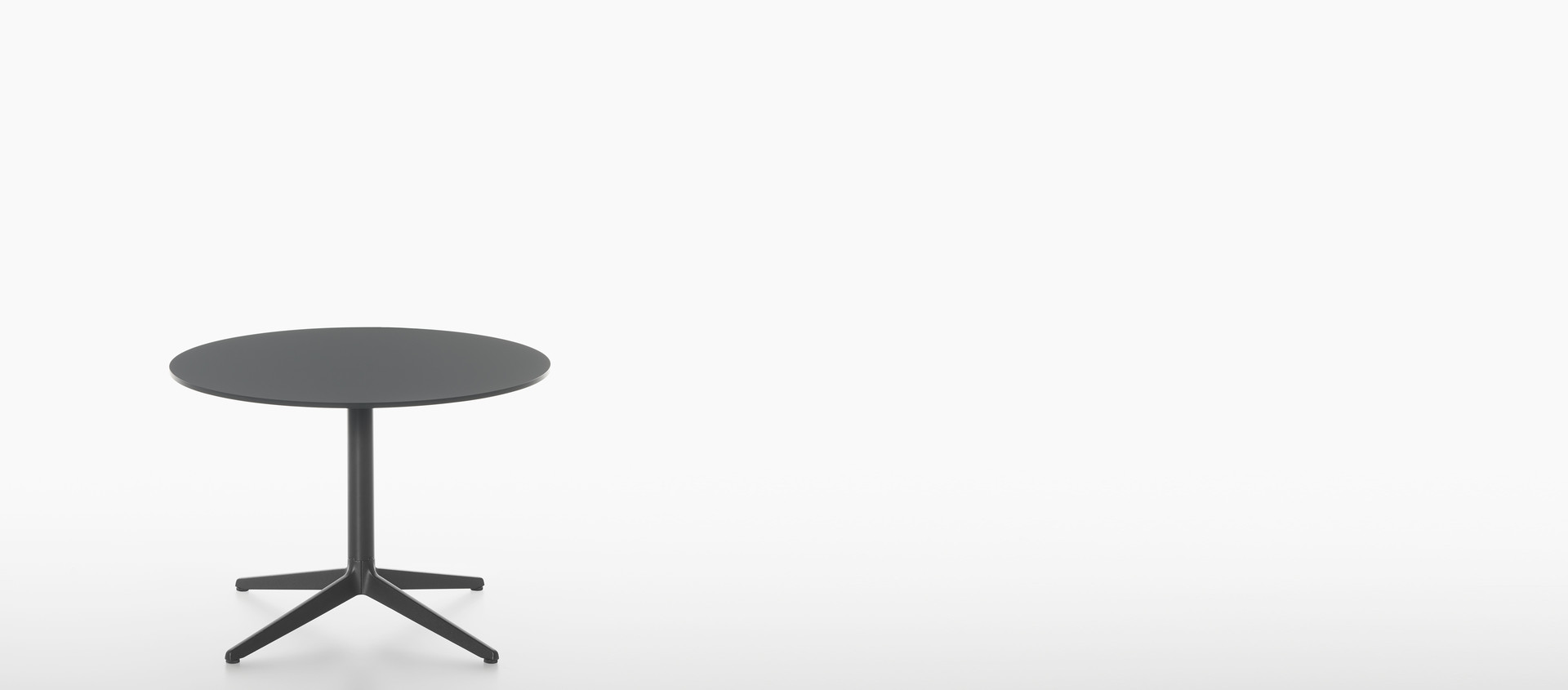 HERO - PLANK MISTER X table, round table top, 50 cm high