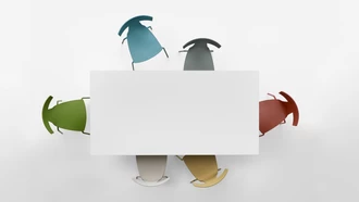 remo plastic group with mart table rectangular