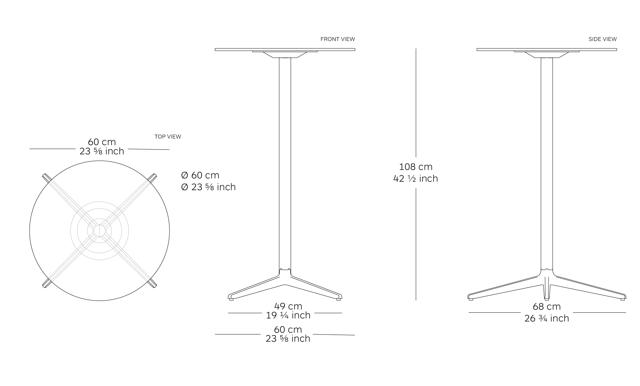 misterx table dimensions