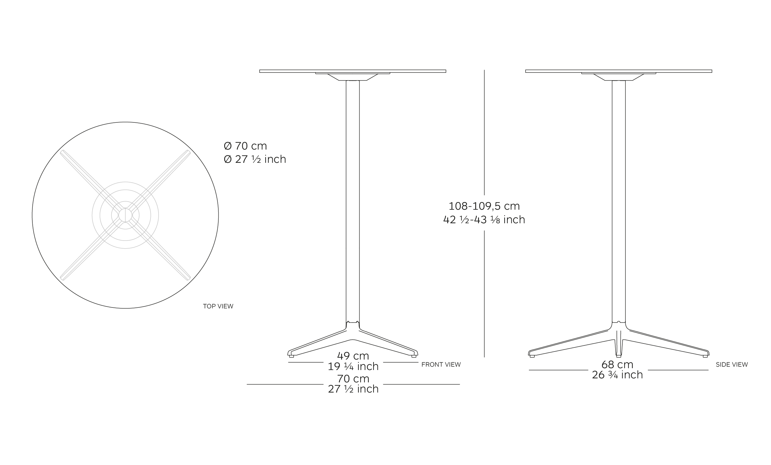 misterx table dimensions