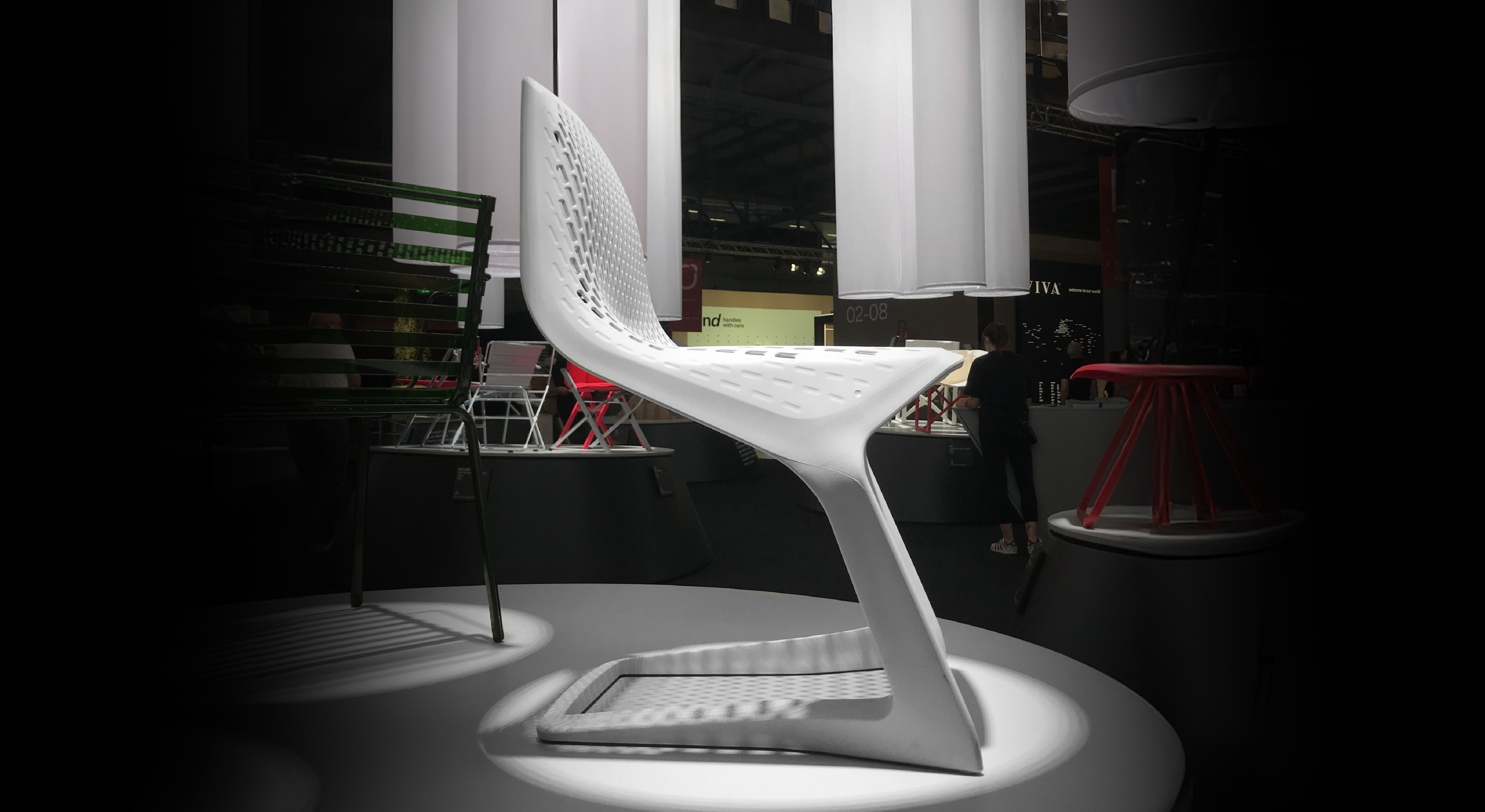 Myto chair at supersalone white